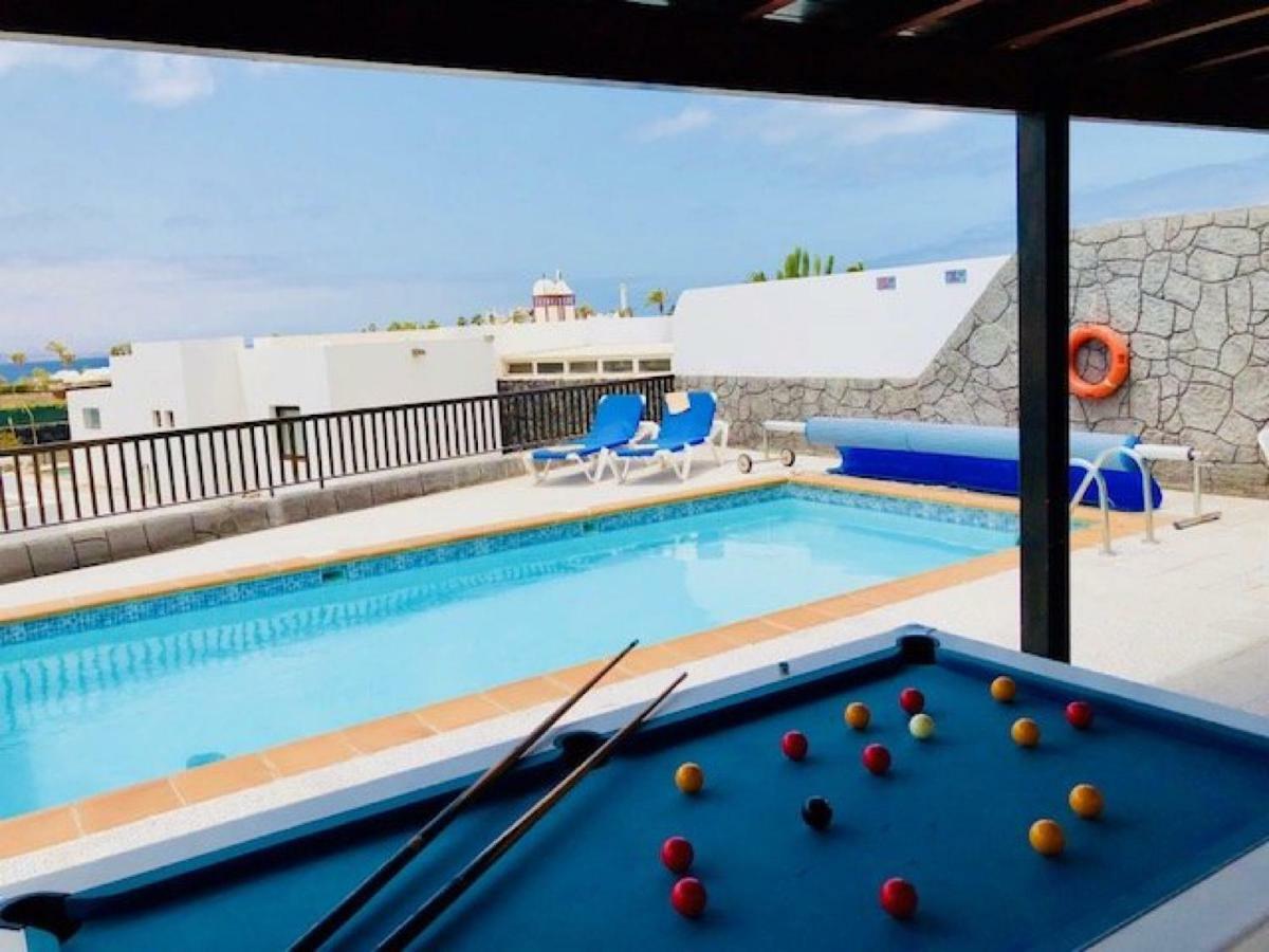 Villa Neptuno With Private Pool, Sea View, Sat-Tv & Free Wifi 普拉亚布兰卡 外观 照片